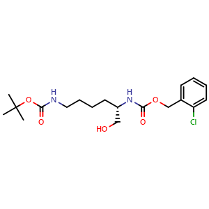 tert-butyl (2-chlorobenzyl) (6-hydroxyhexane-1,5-diyl)(S)-dicarbamate