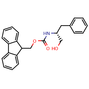 Chemical structure of Fmoc-D-Phenylalaninol , CAS 130406-30-3, AChemBlock V144032