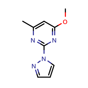 4-Methoxy-6-methyl-2-(1H-pyrazol-1-yl)pyrimidine