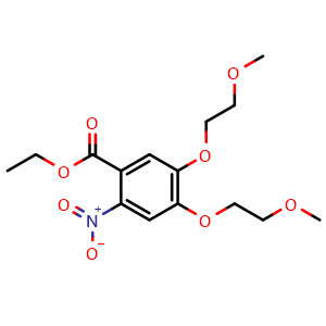 Ethyl 4,5-bis(2-methoxyethoxy)-2-nitrobenzoate