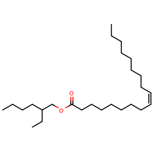Chemical structure of 2-Ethylhexyl oleate , CAS 26399-02-0, AChemBlock V144121