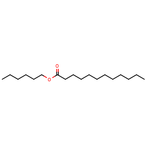 Chemical structure of Hexyl laurate , CAS 34316-64-8, AChemBlock V144190