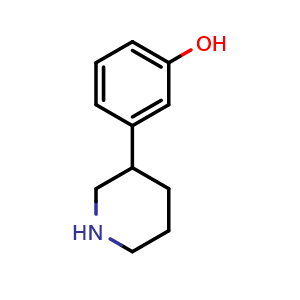 Phenol, 3-(3-piperidinyl)-