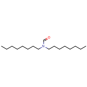 Chemical structure of N,N-Dioctyl-Formamide , CAS 6280-57-5, AChemBlock V144202