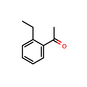 Chemical structure of 1-(2-Ethylphenyl)ethanone , CAS 2142-64-5, AChemBlock V144220