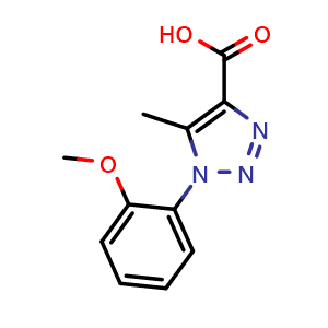 1-(2-Methoxyphenyl)-5-methyl-1h-1,2,3-triazole-4-carboxylic acid