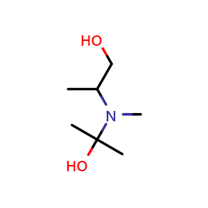 Chemical structure of 2-[(2-hydroxy-1-methylethyl)methylamino]propan-2-ol , CAS 85154-18-3, AChemBlock V144353
