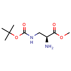 (S)-Methyl 2-amino-3-((tert-butoxycarbonyl)-amino)propanoate