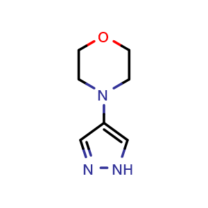 4-(1H-pyrazol-4-yl)morpholine