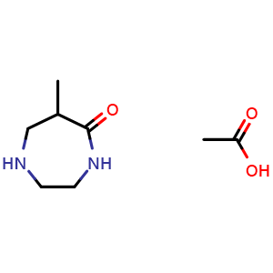 6-Methyl-1,4-diazepan-5-one acetate