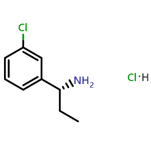 (R)-1-(3-chlorophenyl)propan-1-amine hydrochloride