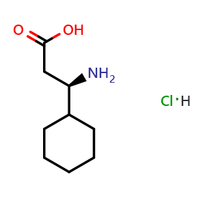 (R)-3-amino-3-cyclohexylpropanoic acid hydrochloride