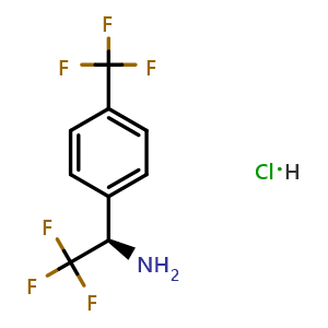 (R)-2,2,2-trifluoro-1-(4-(trifluoromethyl)phenyl)ethan-1-amine hydrochloride