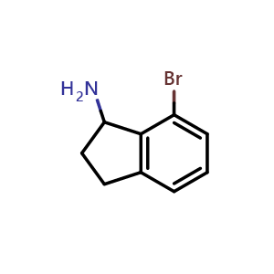 7-bromo-2,3-dihydro-1H-inden-1-amine