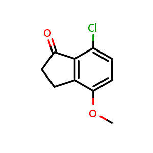 7-chloro-4-methoxy-2,3-dihydro-1H-inden-1-one