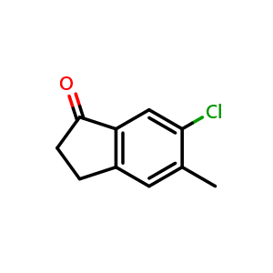 6-chloro-5-methyl-2,3-dihydro-1H-inden-1-one