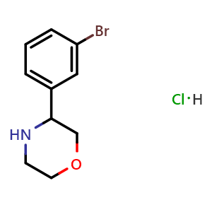 3-(3-bromophenyl)morpholine hydrochloride