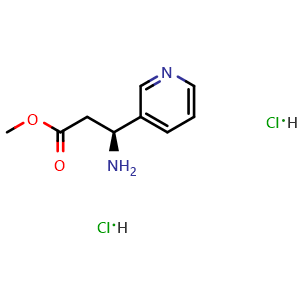 methyl (S)-3-amino-3-(pyridin-3-yl)propanoate dihydrochloride