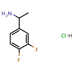 1-(3,4-difluorophenyl)ethan-1-amine hydrochloride