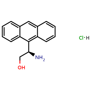 (R)-2-amino-2-(anthracen-9-yl)ethan-1-ol hydrochloride