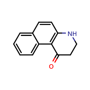 Chemical structure of 3,4-dihydrobenzo[f]quinolin-1(2H)-one , CAS 76228-07-4, AChemBlock V144763