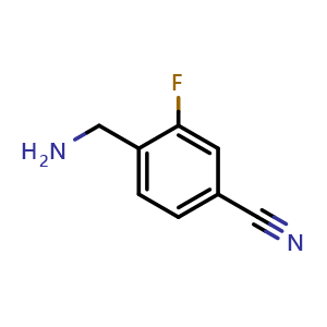 4-(aminomethyl)-3-fluorobenzonitrile