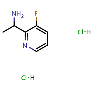 1-(3-fluoropyridin-2-yl)ethan-1-amine dihydrochloride