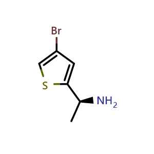 (S)-1-(4-bromothiophen-2-yl)ethan-1-amine
