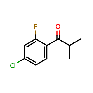 1-(4-chloro-2-fluorophenyl)-2-methylpropan-1-one