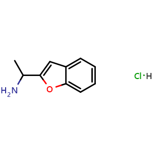 1-(benzofuran-2-yl)ethan-1-amine hydrochloride