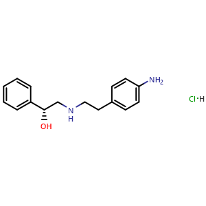 (1R)-2-{[2-(4-Aminophenyl)ethyl]amino}-1-phenylethanol hydrochloride