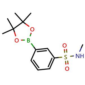 N-methyl-3-(4,4,5,5-tetramethyl-1,3,2-dioxaborolan-2-yl)benzenesulfonamide