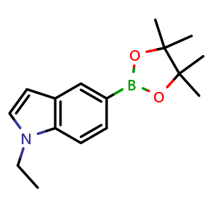 1-ethyl-5-(4,4,5,5-tetramethyl-1,3,2-dioxaborolan-2-yl)-1H-indole