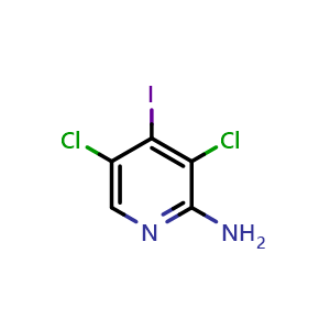 3,5-dichloro-4-iodopyridin-2-amine