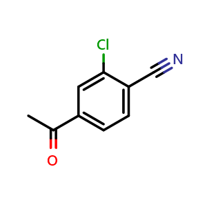 4-acetyl-2-chlorobenzonitrile