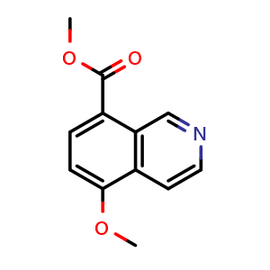 methyl 5-methoxyisoquinoline-8-carboxylate