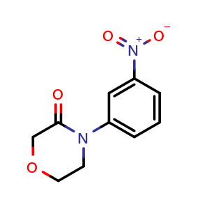 4-(3-Nitrophenyl)morpholin-3-one