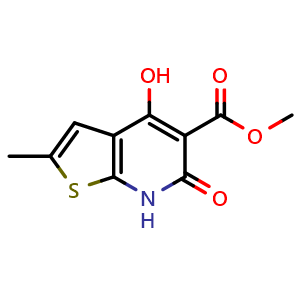 methyl 4-hydroxy-2-methyl-6-oxo-6,7-dihydrothieno[2,3-b]pyridine-5-carboxylate