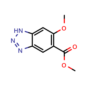 methyl 6-methoxy-1H-benzo[d][1,2,3]triazole-5-carboxylate