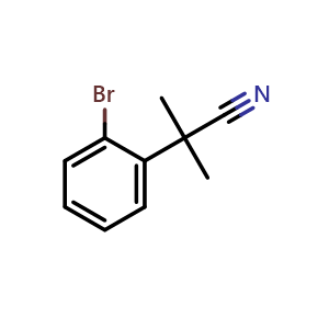 2-(2-bromophenyl)-2-methylpropanenitrile