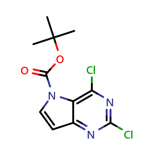 tert-butyl 2,4-dichloro-5H-pyrrolo[3,2-d]pyrimidine-5-carboxylate