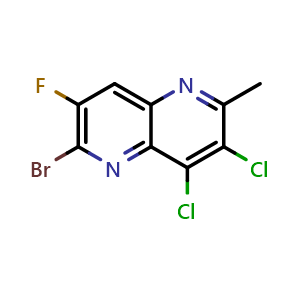 6-bromo-3,4-dichloro-7-fluoro-2-methyl-1,5-naphthyridine