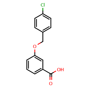 3-((4-chlorobenzyl)oxy)benzoic acid