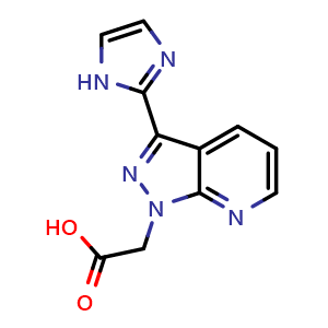 2-(3-(1H-imidazol-2-yl)-1H-pyrazolo[3,4-b]pyridin-1-yl)acetic acid