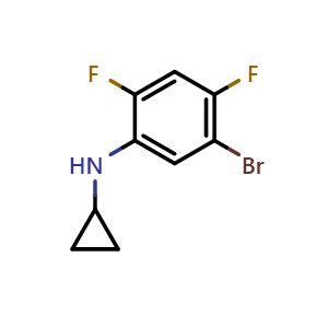 5-bromo-N-cyclopropyl-2,4-difluoroaniline