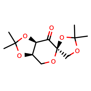 1,2:4,5-Bis-O-isopropylidene-beta-D-erythro-2,3-hexodiulo-2,6-pyranose