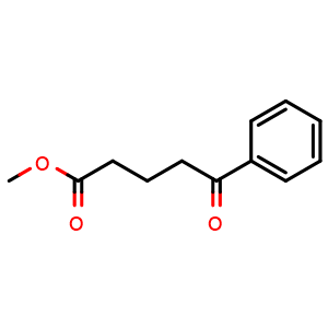 Chemical structure of Methyl 4-Benzoylbutyrate , CAS 1501-04-8, AChemBlock V145939