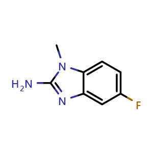 2-Amino-5-fluoro-1-methylbenzimidazole