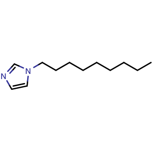 Chemical structure of 1-Nonylimidazole , CAS 53657-08-2, AChemBlock V146048