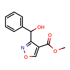 Methyl 3-[Hydroxy(phenyl)methyl]isoxazole-4-carboxylate